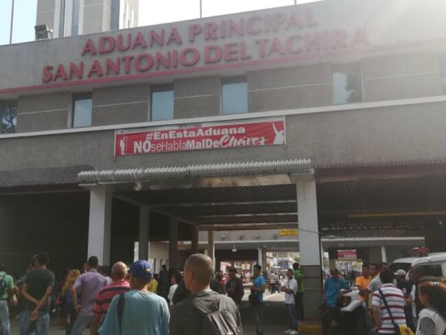Entrada a San Antonio del Táchira