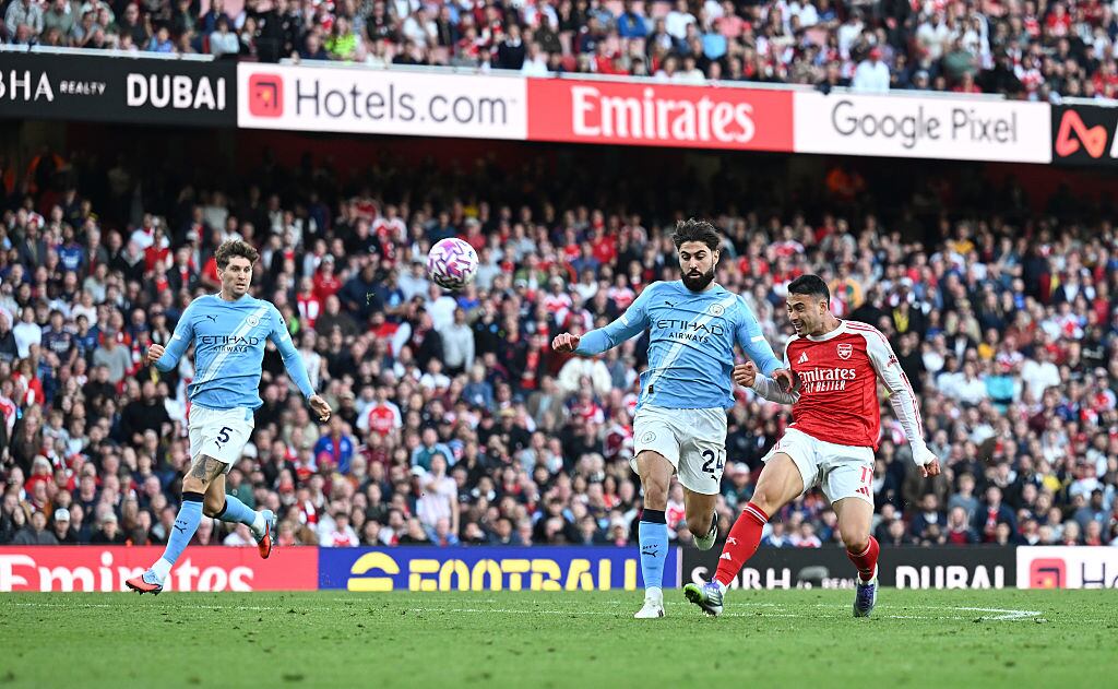 Arsenal vs. Manchester City por Premier League / Getty Images