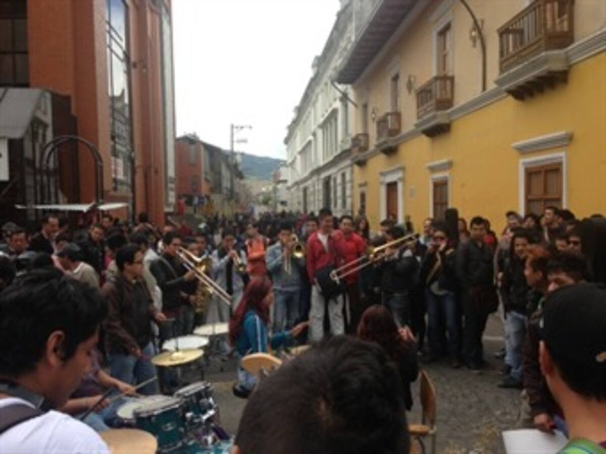 En Pasto, protestas de apoyo al paro agrario generan alteraciones del orden público