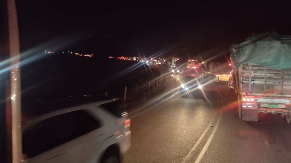 Desde Caldas informan de vías alternas ante congestión en el Alto de Letras