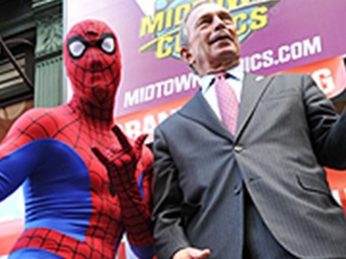 El alcalde de Nueva York se alía con Spider-Man para combatir el desempleo