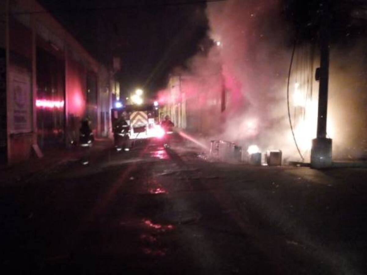 Racha de incendios forestales en Bucaramanga