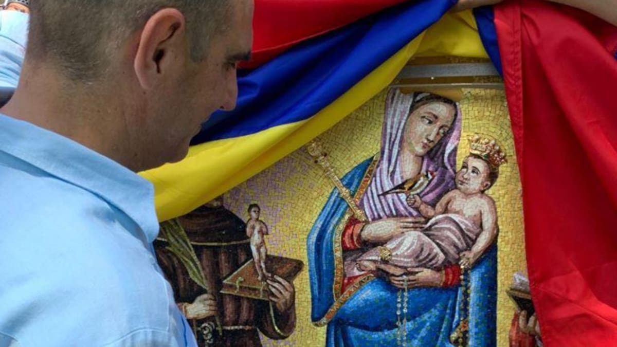 Día histórico para Colombia: la Virgen de Chiquinquirá quedará en los Jardines del Vaticano