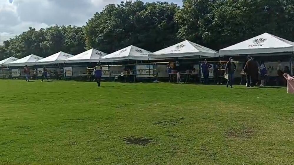 En las instalaciones del Instituto de Recreación y Deporte de Tunja (Irdet) se realizó la celebración del Día del Campesino / Foto: Suministrada.