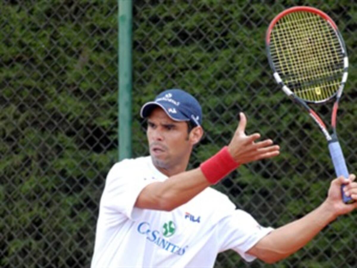 Alejandro Falla cayó en primera ronda del Winston Salem de tenis