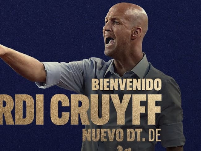 Jordi Cruyff, hijo de Johan, nuevo DT de la selección de Ecuador
