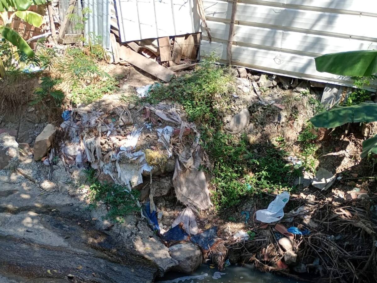 Grave emergencia sanitaria por desvió de canal de agua negras
