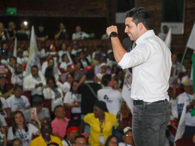 Esteban Restrepo, candidato a la Gobernación de Antioquia. Foto: cortesía.