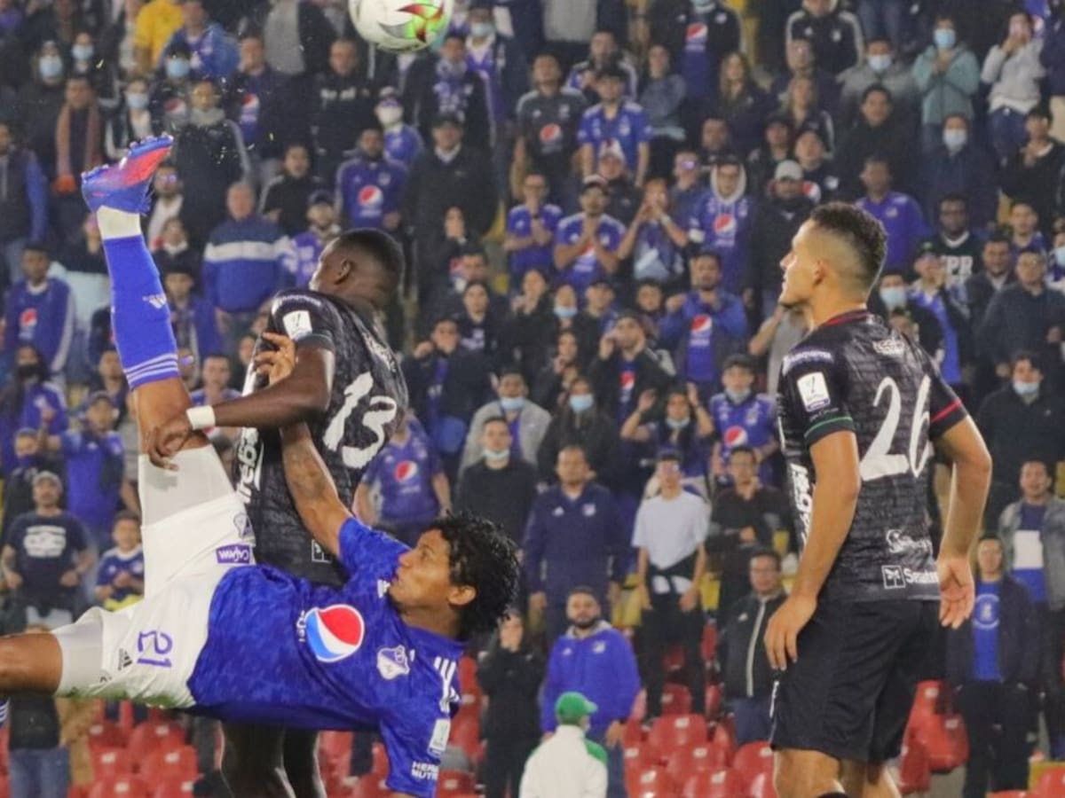 Con gol de chilena, Millonarios ganó y duerme como líder de la liga