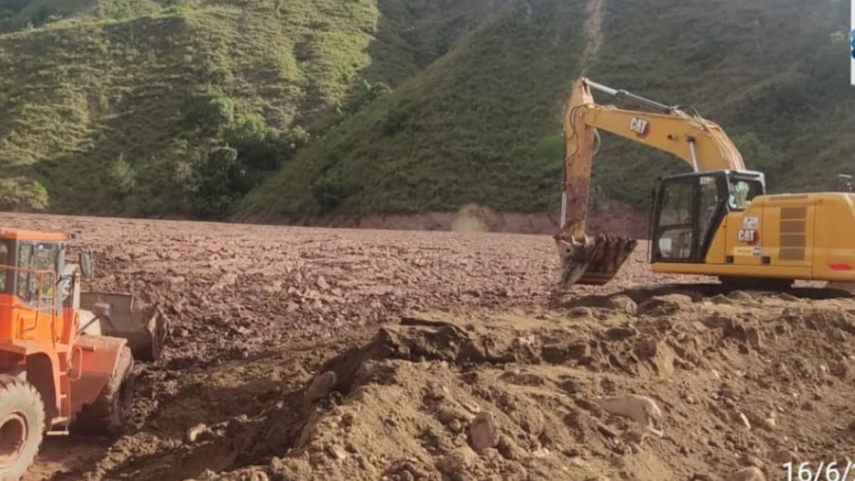 Invías avanza en los trabajos que se realizan en la vía Cúcuta-Ocaña