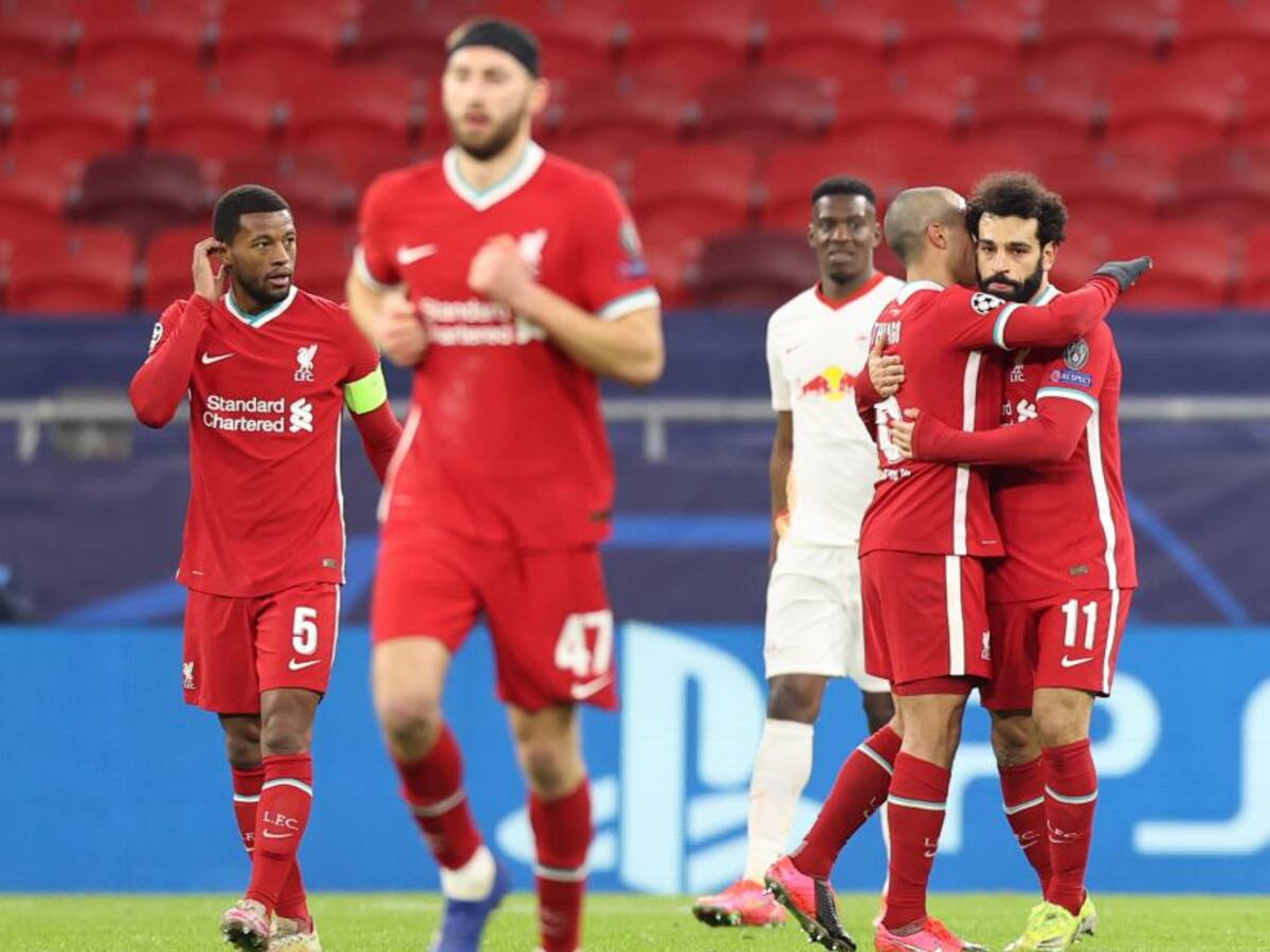 Liverpool vuelve a ganar 2-0 al Leipzig y se mete en cuartos de Champions