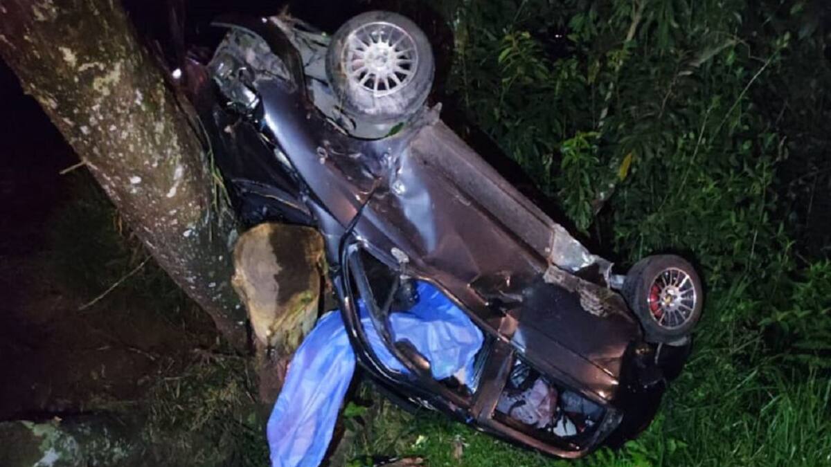Accidente deja dos fallecidos y un herido en la vía Panamericana