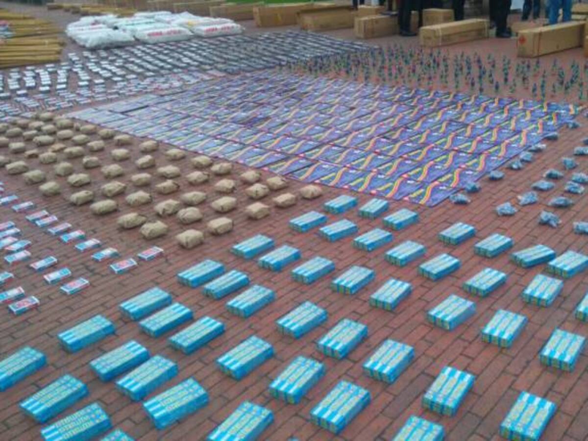 La Policía incautó dos toneladas de pólvora en Soacha