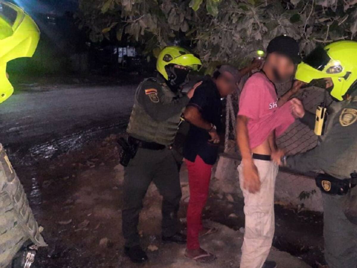 23 personas capturadas durante el fin de semana en Cartagena