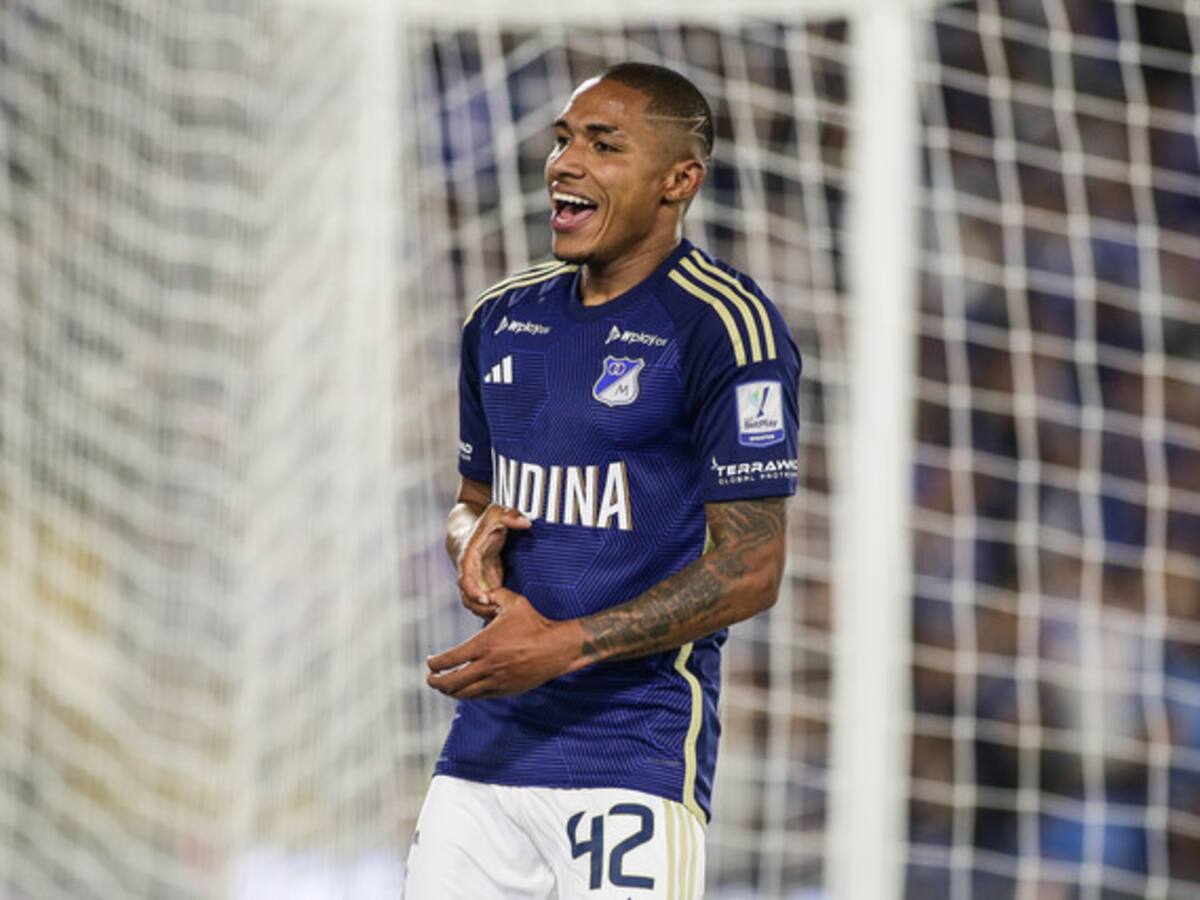 Jhon Largacha: Millonarios es lo mejor que me ha pasado desde que juego fútbol