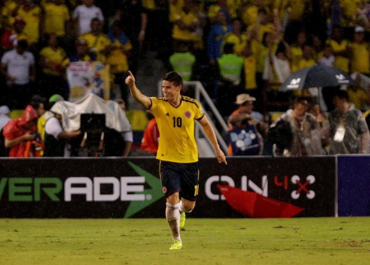 James Rodríguez fue el autor del gol de la victoria que emociona a los hinchas que ya sueñan con el Mundial Brasil 2014.