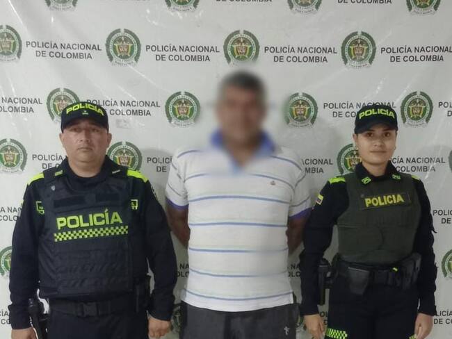 Con voces de auxilio avisó a los uniformados. Foto Policía Neiva.