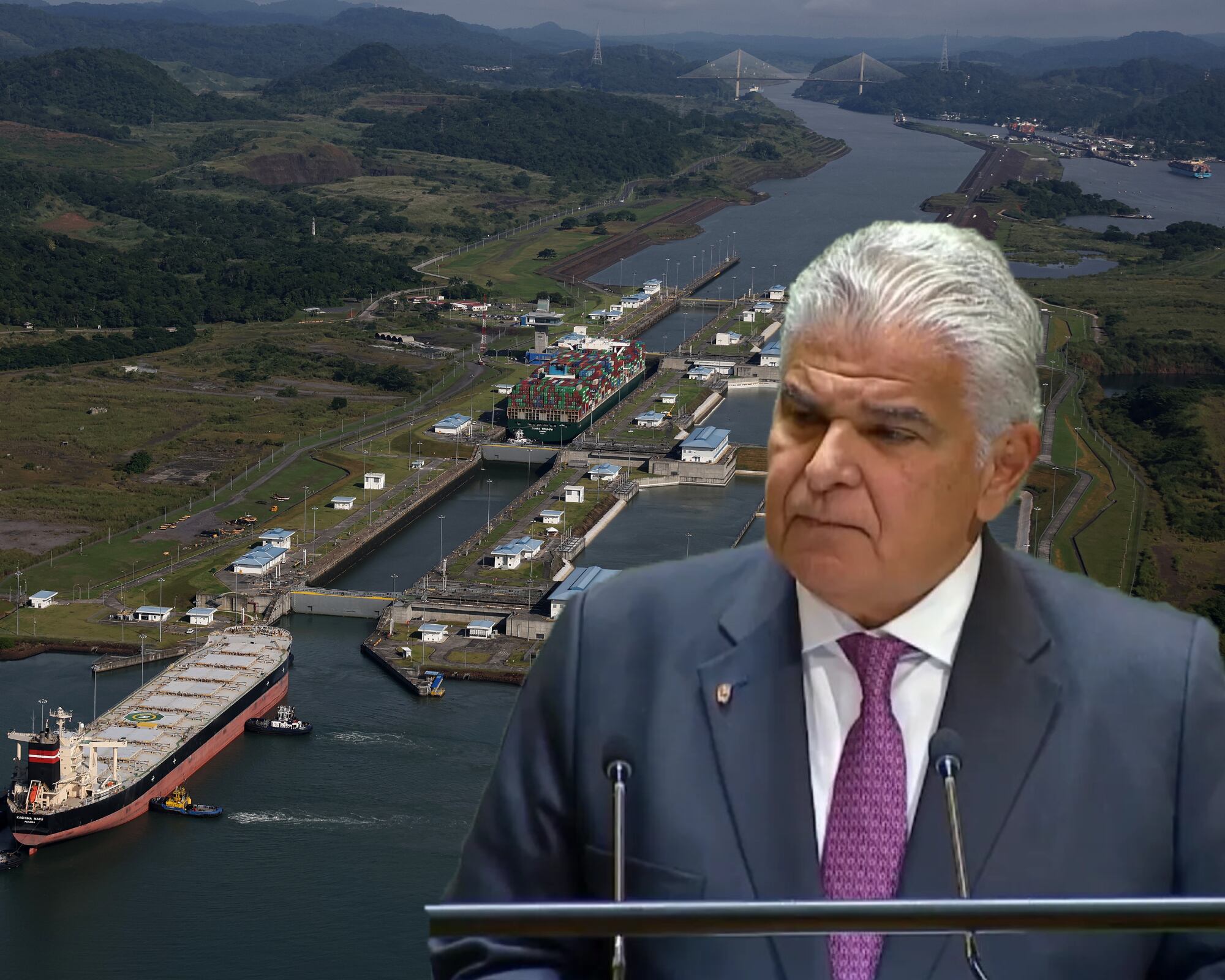 El presidente panameño dijo que lo que propone Trump “en el estricto derecho es un imposible” y pidió concentrar los esfuerzos en atender la migración fronteriza.
(foto: Caracol Radio / Getty)