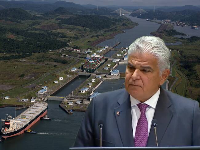 El presidente panameño dijo que lo que propone Trump “en el estricto derecho es un imposible” y pidió concentrar los esfuerzos en atender la migración fronteriza.
(foto: Caracol Radio / Getty)