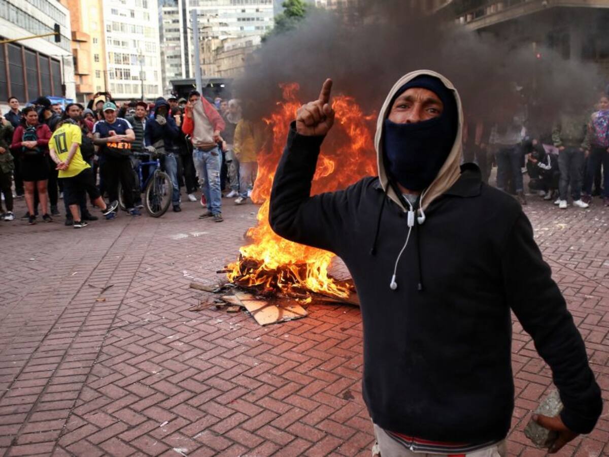 Presidente Duque rechazó conversaciones con personas encapuchadas