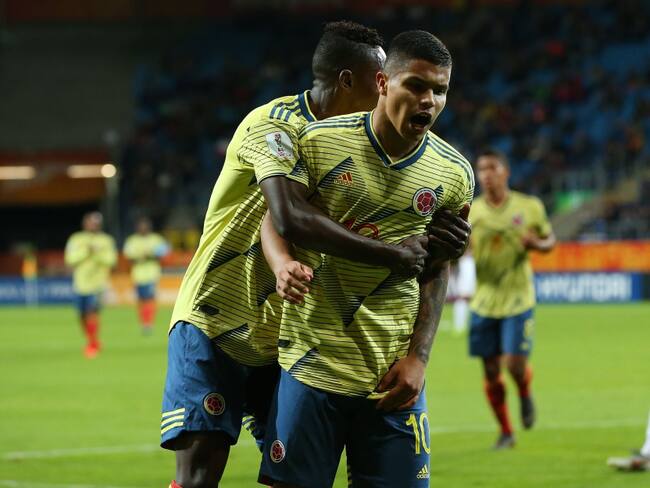 Colombia goleó a Tahití y se clasificó a los octavos del Mundial Sub-20