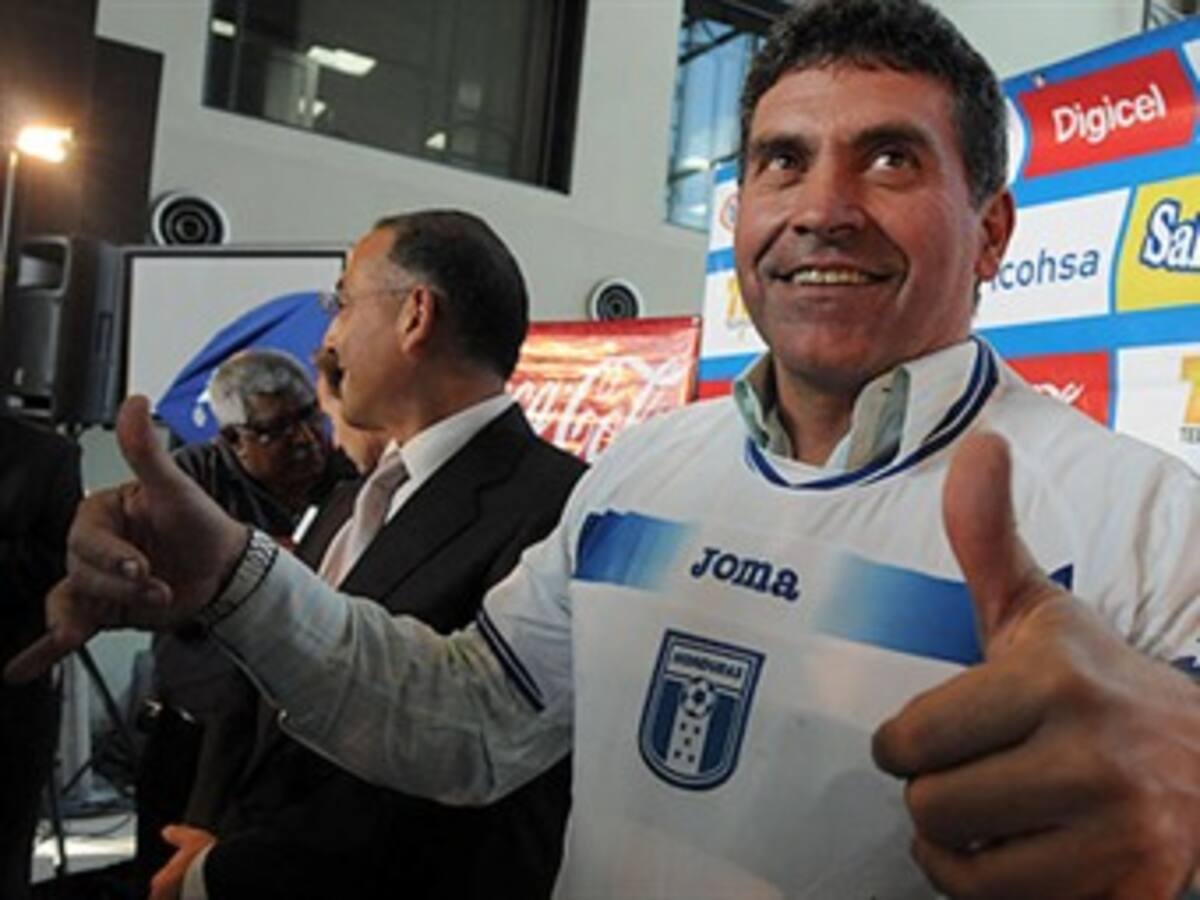 Luis Fernando Suárez clasificó a Honduras a los Olímpicos de Londres-2012