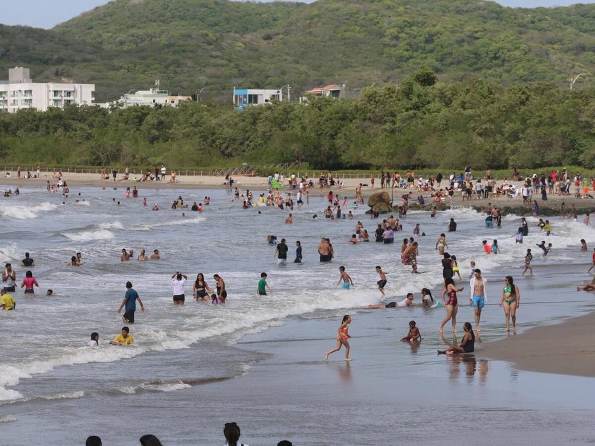 Durante Semana Santa se realizaron 50 rescates en las playas de Puerto Colombia