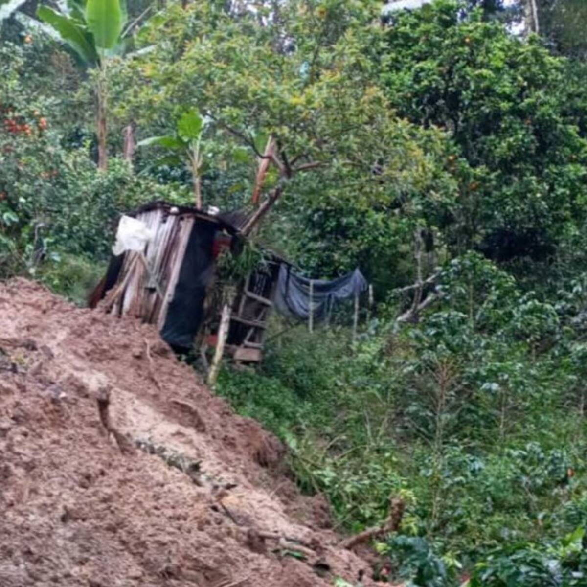 Deslizamiento de tierra en Risaralda dejó una víctima fatal