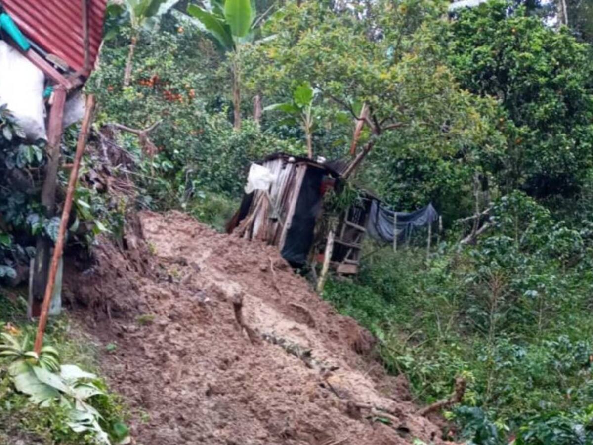 Deslizamiento de tierra en Risaralda dejó una víctima fatal