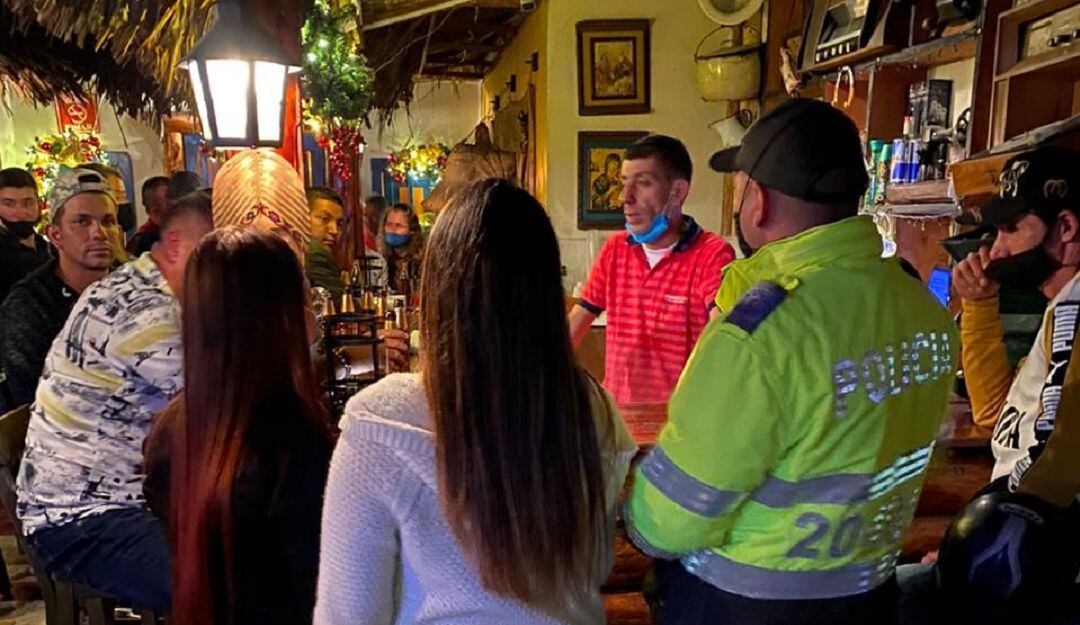 Cierre a establecimiento comercial en Aranzazu