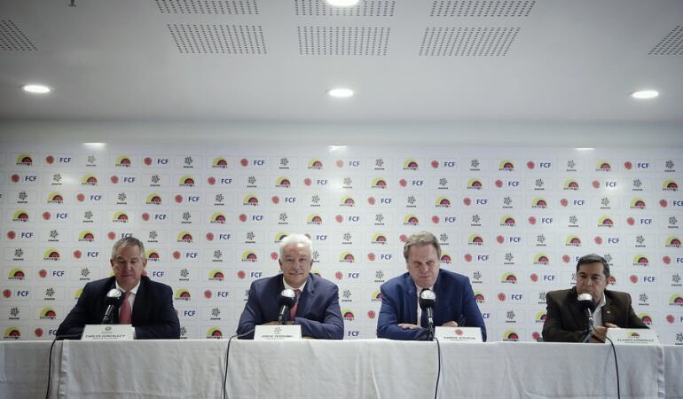 Jorge Perdomo, Ramón Jesurún y Álvaro González.