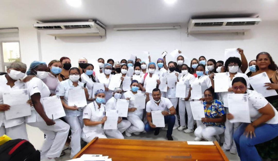 El Hospital Local del distrito inició la formalización laboral 