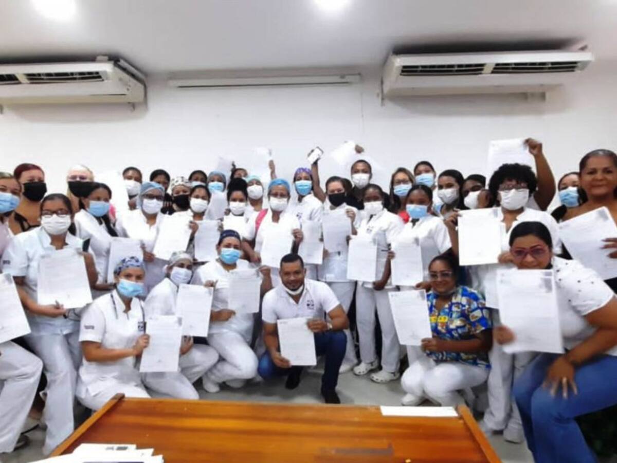 142 trabajadores de la ESE Cartagena hacen parte de la planta de personal