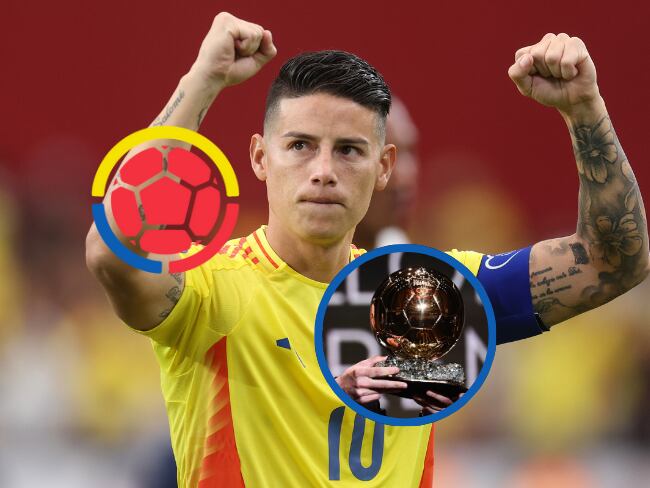 James Rodríguez, volante de la Selección Colombia / Getty Images