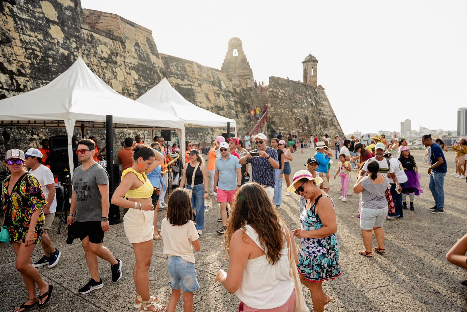Este año 76 mil visitantes disfrutaron de la agenda gratis en el Castillo San Felipe