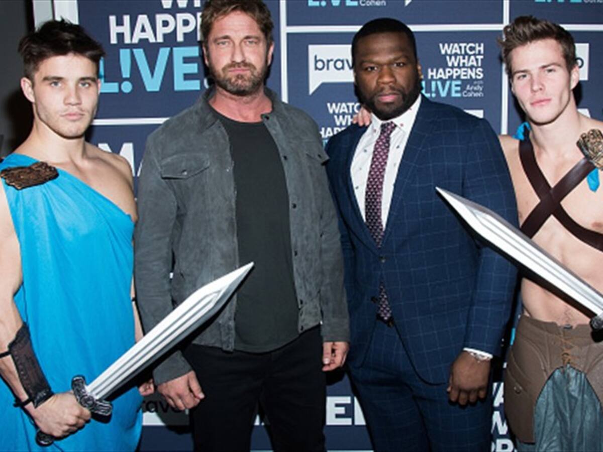 El verdadero desafío de la película fue tener a 50 Cent en ella: Gerard Butler