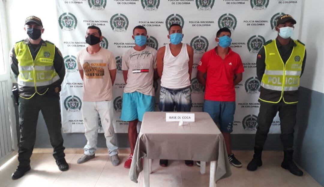 La Policía reportó la captura de nueve personas por diferentes delitos y la incautación de 210 dosis de droga y 15 armas blancas