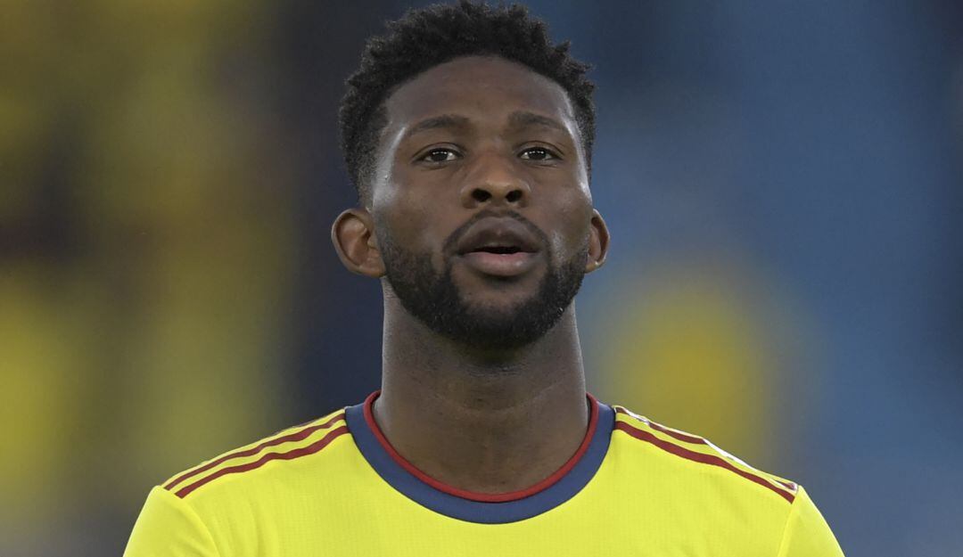 Jefferson Lerma fue titular y jugó media hora en el duelo ante Argentina.