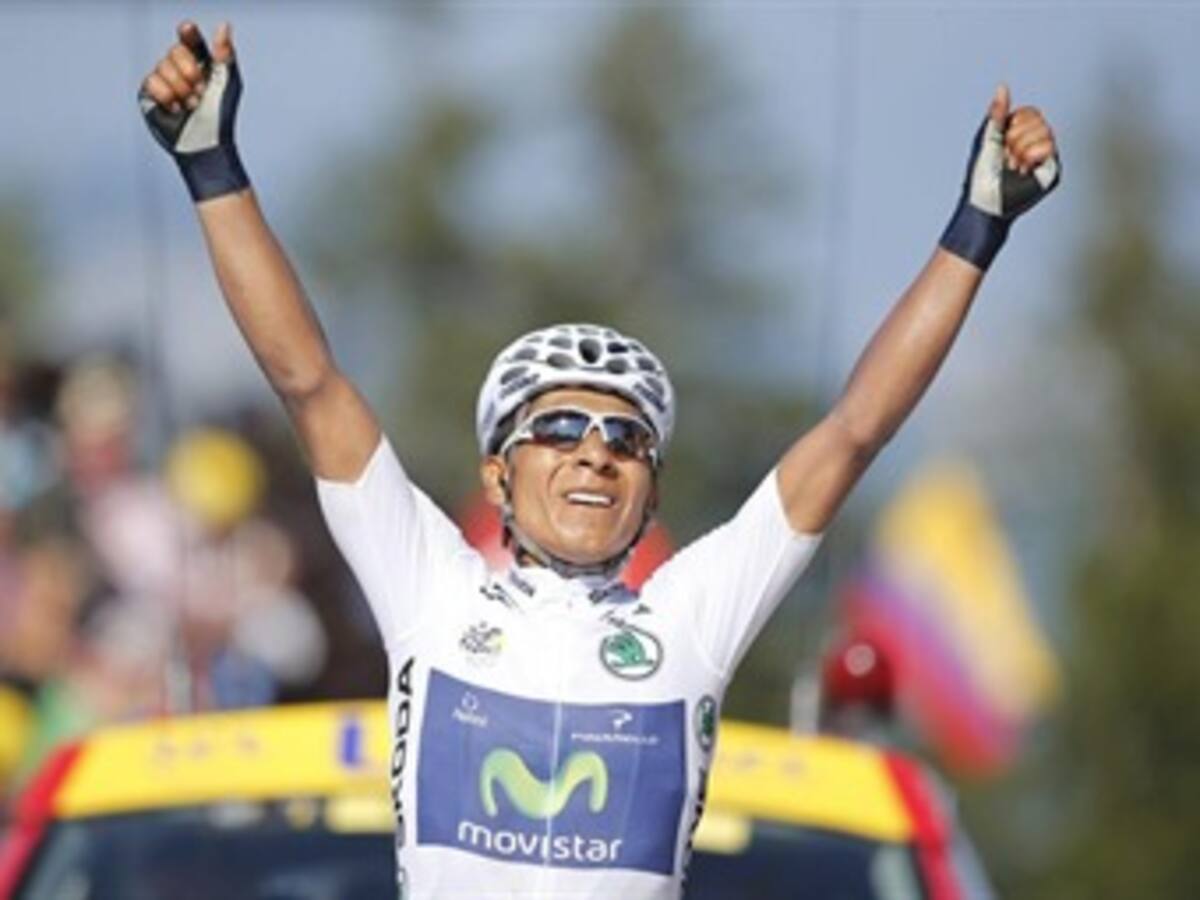 ¡Histórico: Nairo Quintana gana etapa y es segundo en el Tour de Francia!