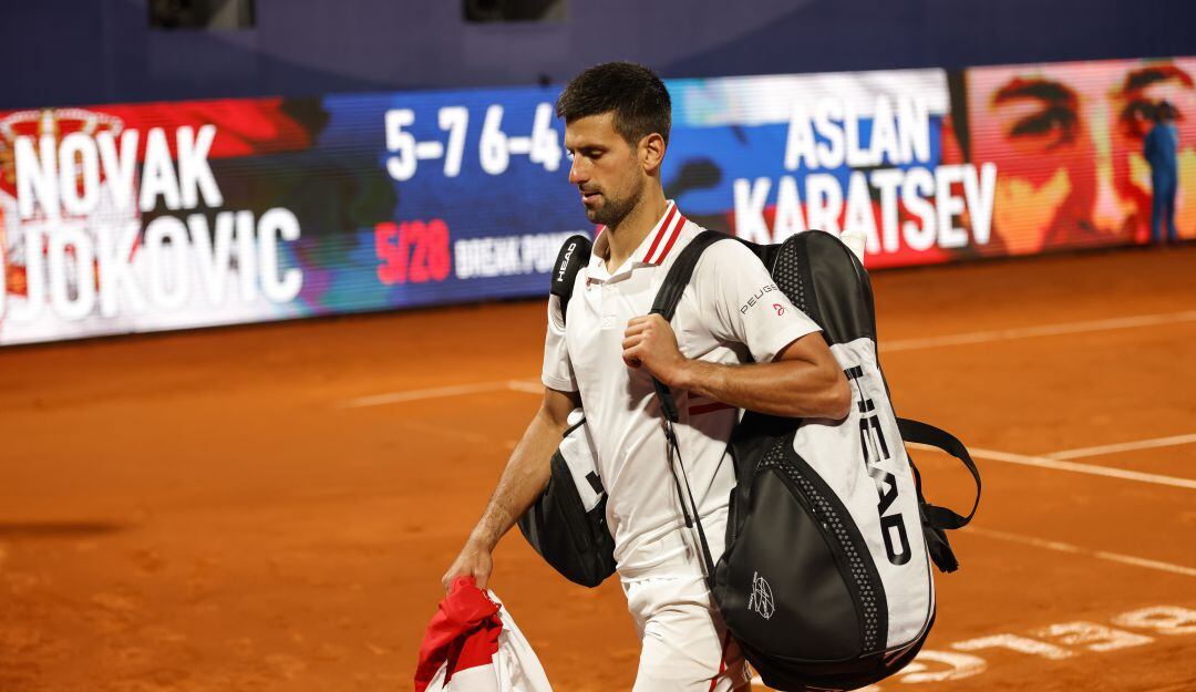 Novak Djokovic no jugará la final del ATP 250 de Belgrado