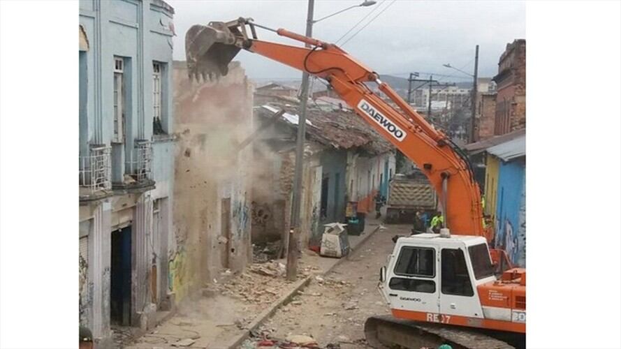 Policía desmantela nueva olla en el sector de San Bernardo. Foto: Colprensa