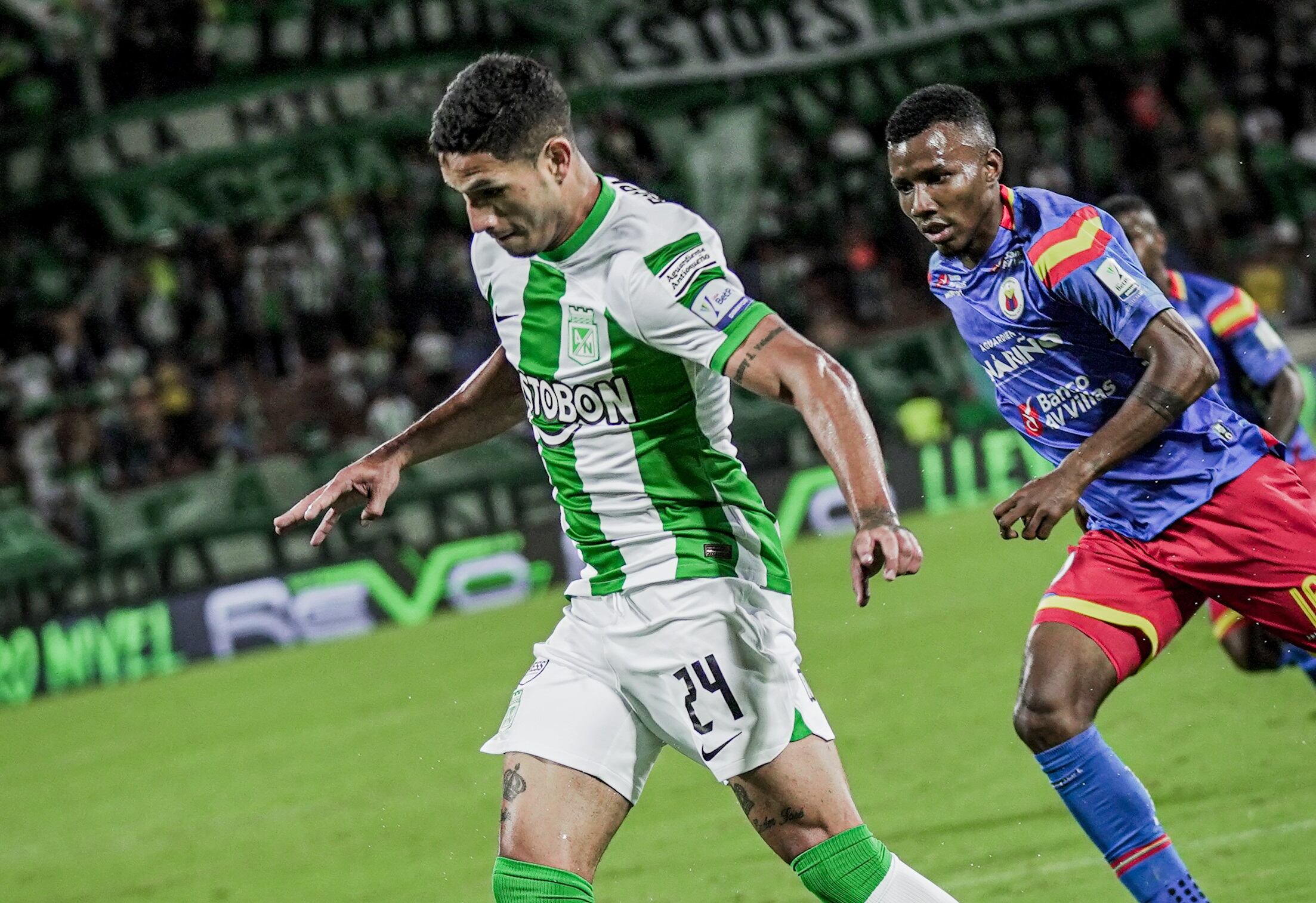 Duelo de Liga entre Nacional y Pasto / @nacionaloficial