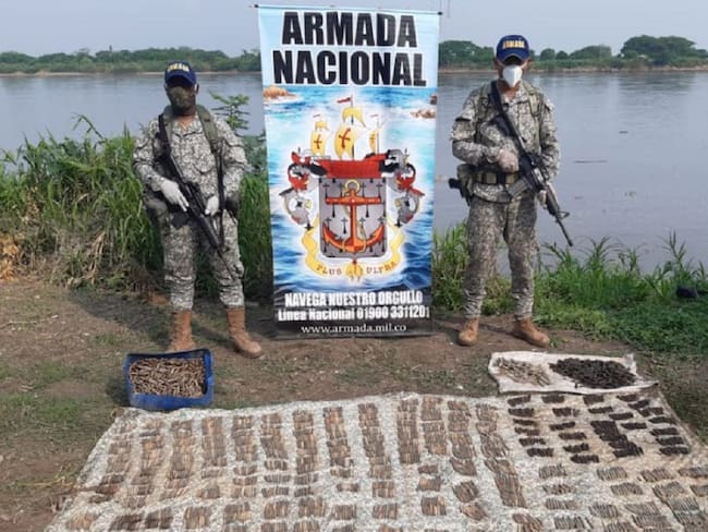 Incautan material de guerra en Morales, Bolívar