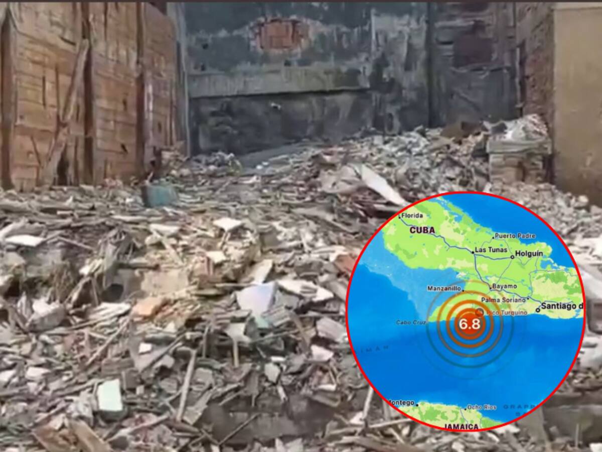 Se presentaron dos temblores en Cuba, dejando daños en las infraestructuras
