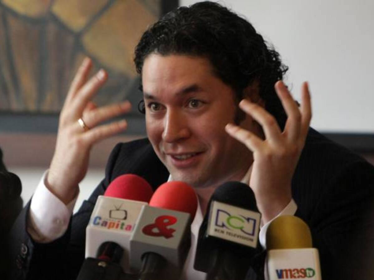 Director venezolano Gustavo Dudamel estará en Bogotá en marzo