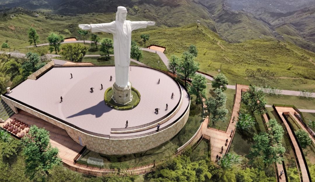El Parque Turístico tendrá un edificio de bienvenida, edificio terraza y edificio monumento, que servirán para albergar los casi 300 mil turistas que lo descubren cada año.