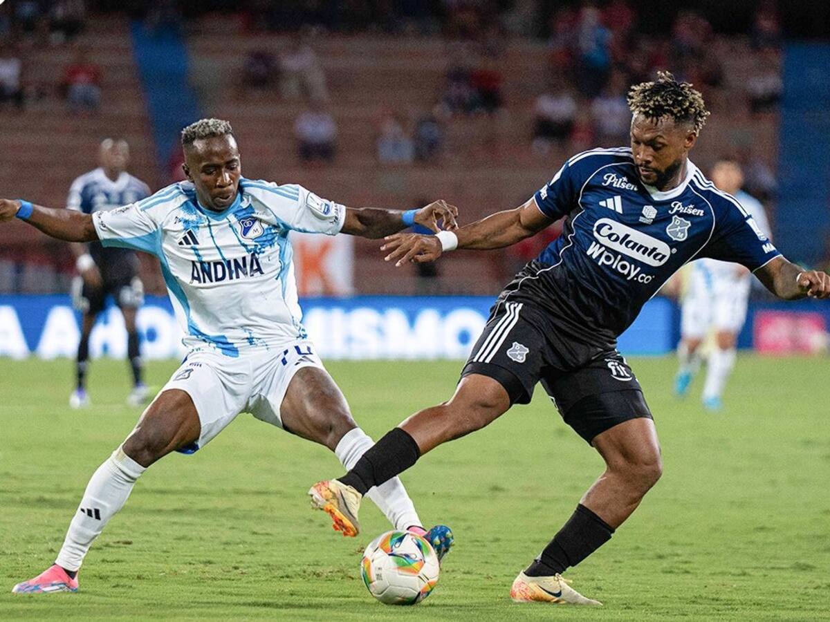 Millonarios pierde con Medellín y así queda en la tabla de posiciones de la Liga Colombiana 2025