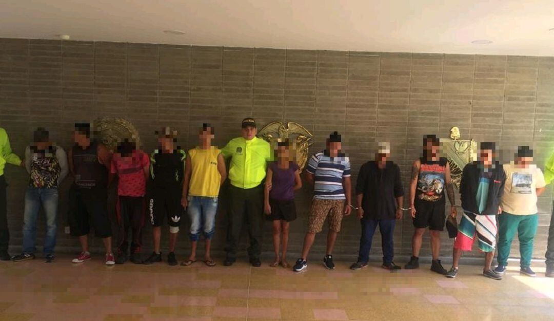 Las organizaciones criminales fueron desmantelas en las distintas comunas de la ciudad.