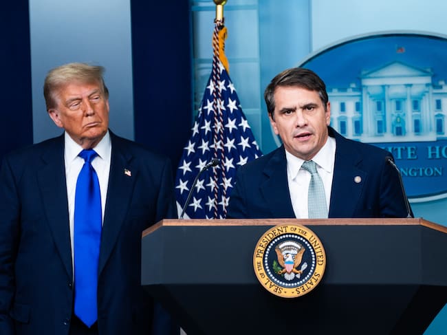 El mandatario estadounidense hizo oficial la nominación de Blanche para encabezar permanentemente el Departamento de Justicia ante la falta de ratificación del Senado.
(Foto: Demetrius Freeman/The Washington Post via Getty Images)