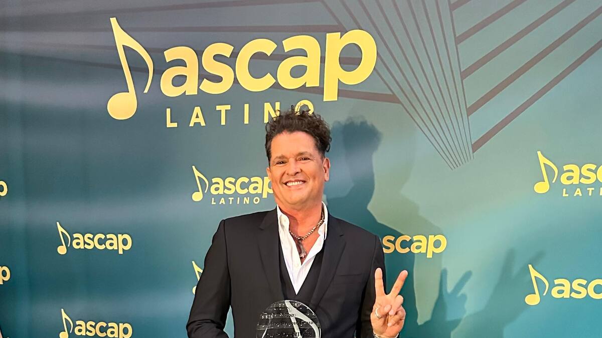 Carlos Vives homenajeado con el ASCAP FOUNDERS AWARD